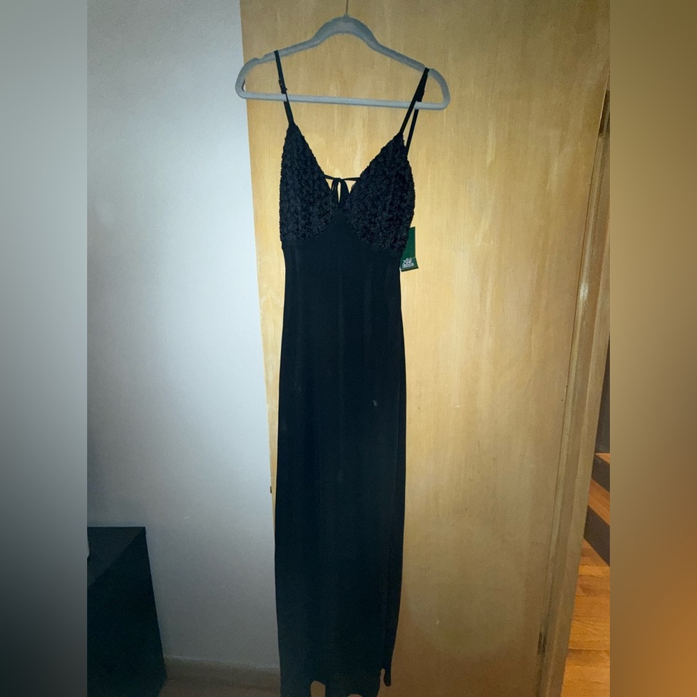 Never worn Target long black dress